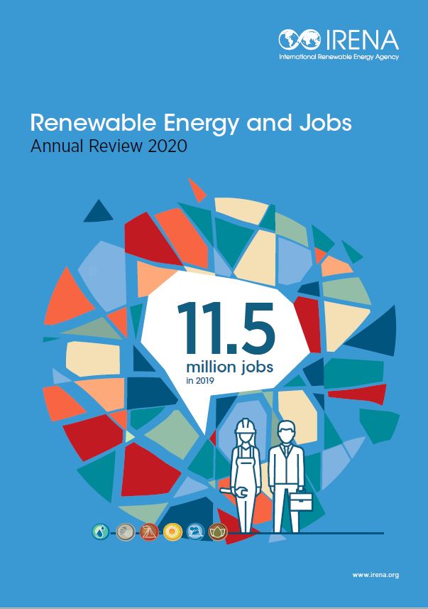 Revue annuelle sur les énergies renouvelables et l’emploi 2020