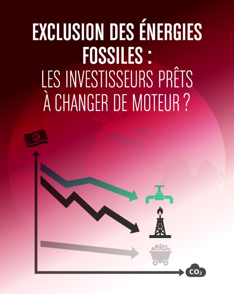 Exclusion ESG : les énergies fossiles épuisent leur crédit auprès des investisseurs selon une étude de Novethic