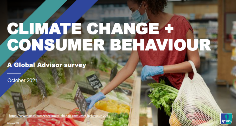 Face au changement climatique, près d’un tiers des Français déclare consommer moins de viande selon une Etude Ipsos Global Advisor pour la COP26