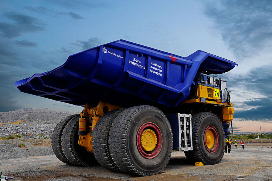 Ce camion géant est le plus gros engin minier roulant à l’hydrogène