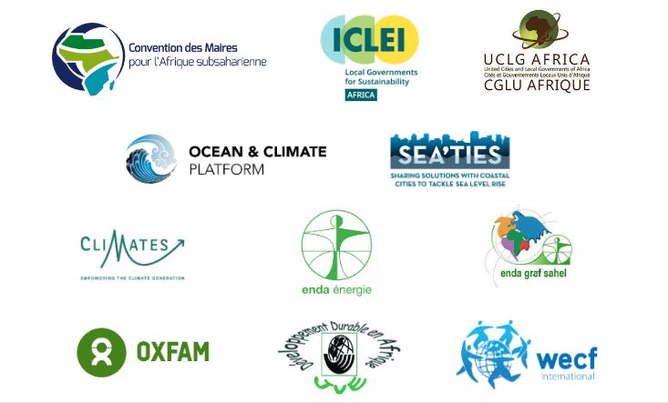 Acteurs signataires de la déclaration de Dakar au Sommet Climat Chance Afrique