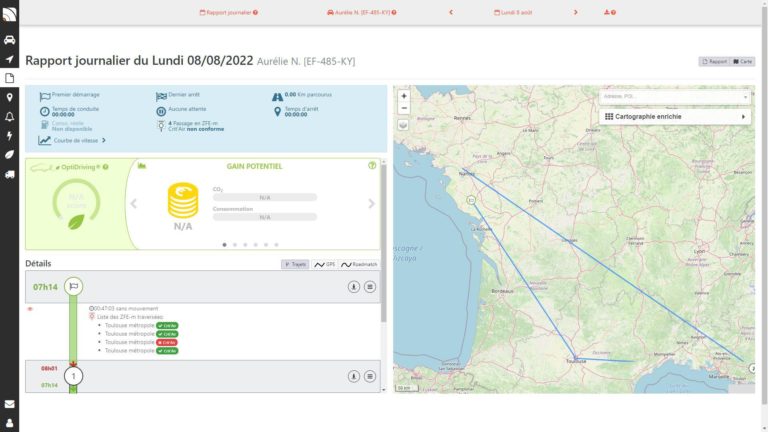 La plateforme télématIque SuiviDeFlotte.net aux couleurs des ZFE