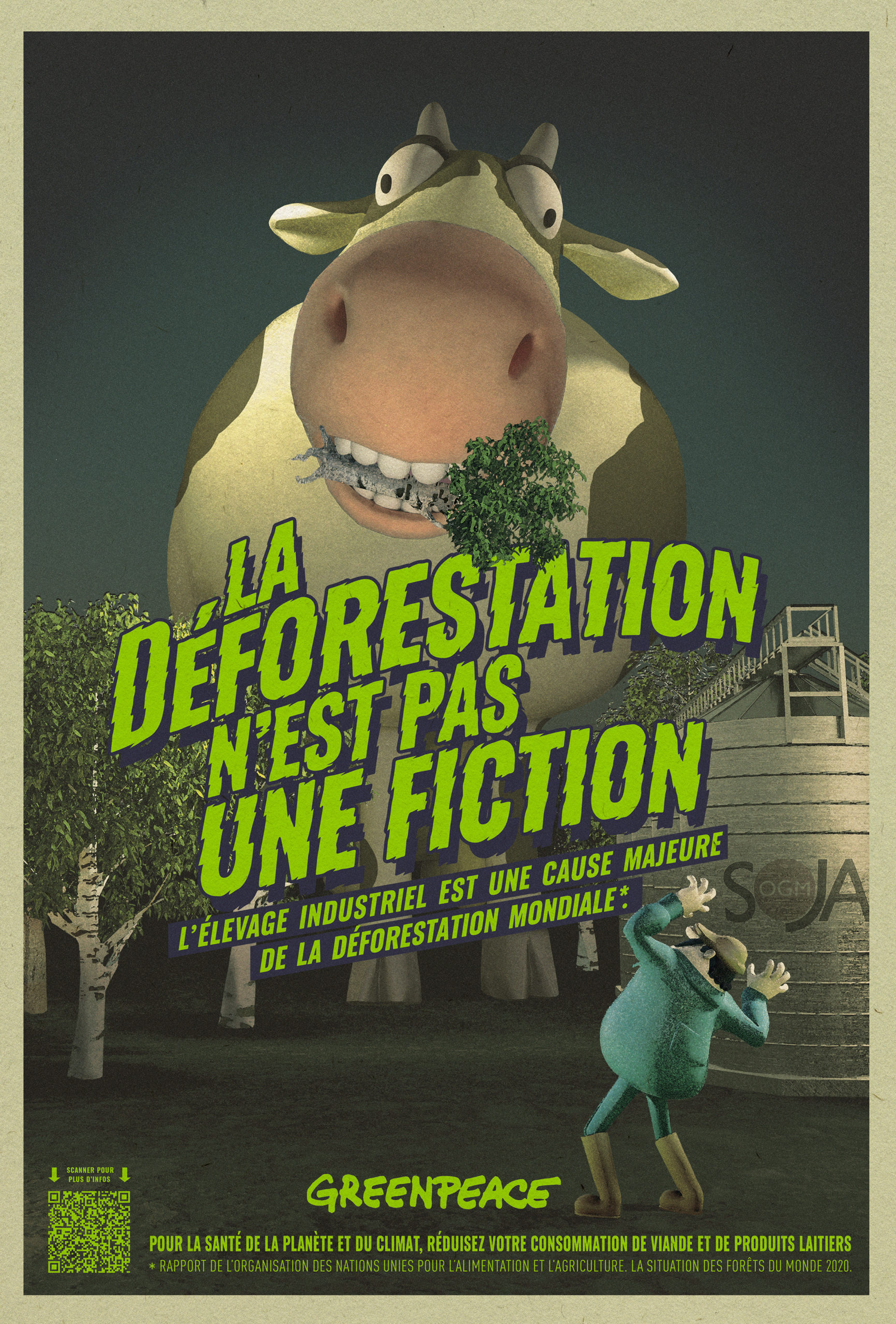 La déforestation n'est ps une fiction