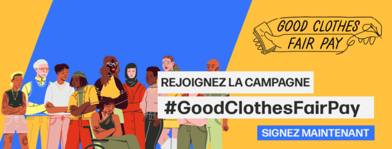 Black Friday, les droits humains et la planète ne sont pas en soldes ! Signez l&rsquo;initiative citoyenne européenne « bons vêtements, salaire décent »