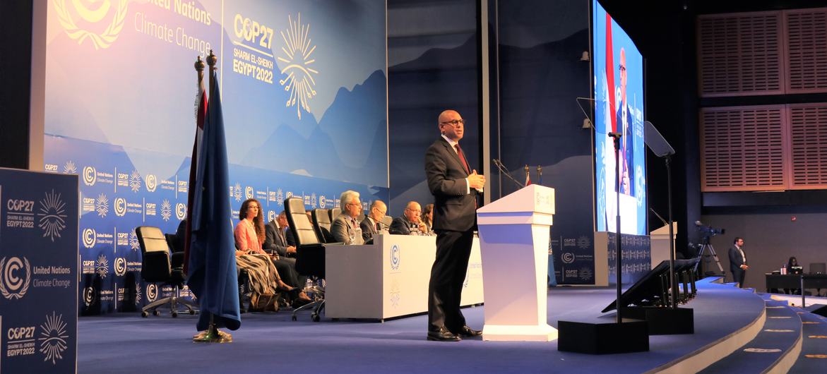 Le monde a le devoir de « transformer les paroles en actes », déclare le chef d’ONU Climat à l’ouverture de la COP27