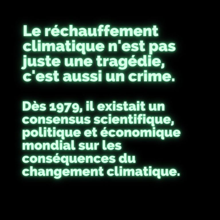 « Le réchauffement climatique n&rsquo;est pas juste une tragédie, c&rsquo;est un crime » selon Nathaniel Rich