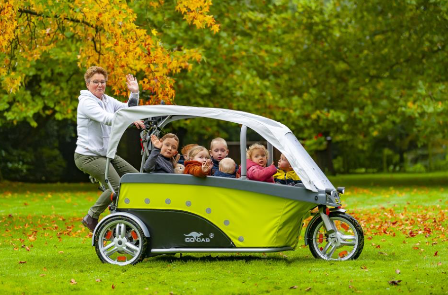 Gocab – vélo taxi pour 8 enfants