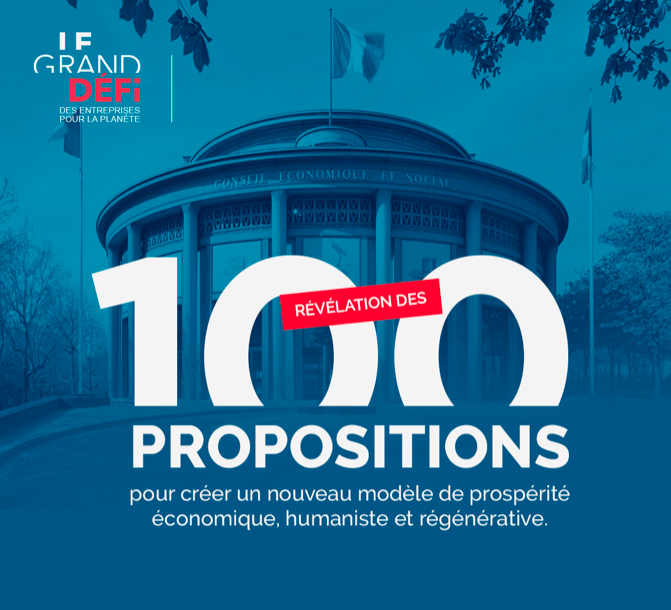 100 propositions pour accélérer la transition écologique de l’économie et des entreprises