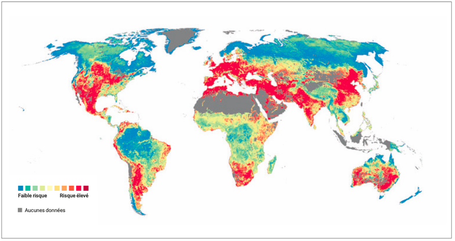 Mauvaise qualité de l’eau et risques mondiaux