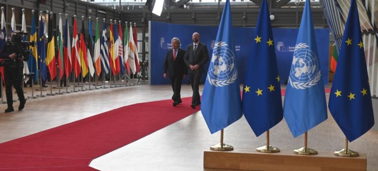 L&rsquo;ONU appelle l&rsquo;UE à aider le monde à se remettre « sur la bonne voie »  de l&rsquo;action climatique, pour le développement durable et la résolution des défis actuels