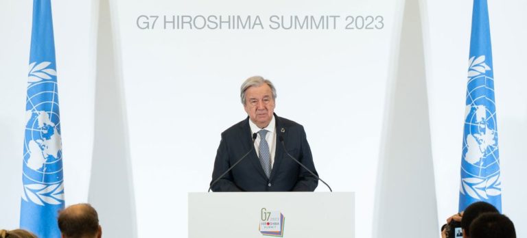 Les pays du G7 sont « au cœur de l&rsquo;action climatique 10 ans trop tard », selon l&rsquo;ONU