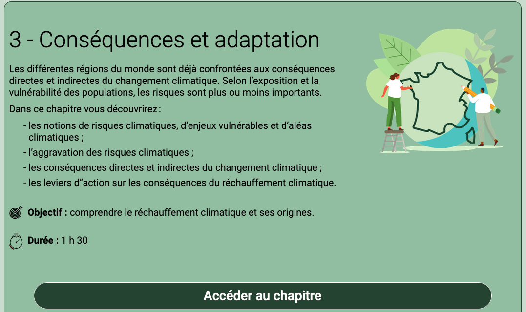 3 - Conséquences et adaptation