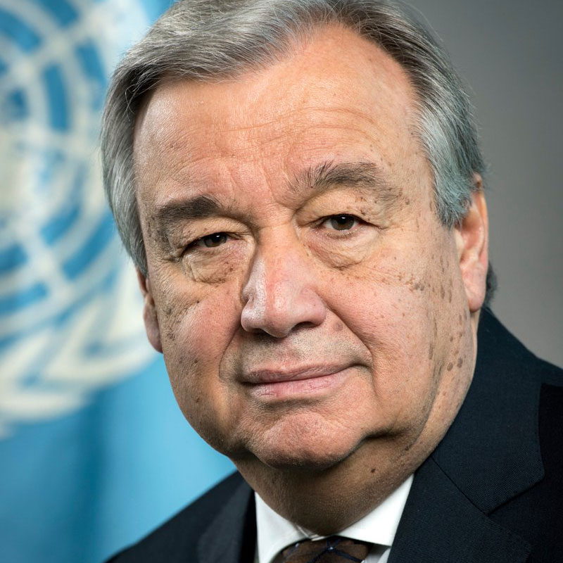 António Guterres - Secrétaire général des Nations Unies