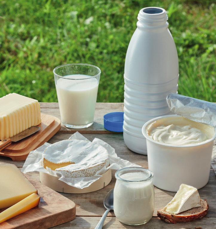 La place des produits laitiers dans une alimentation durable