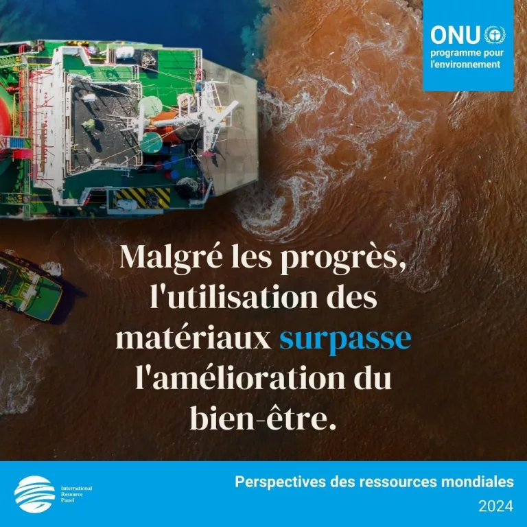 Quelles perspectives sur les ressources mondiales 2024