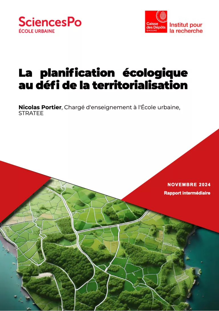 La planification écologique au défi de la territorialisation