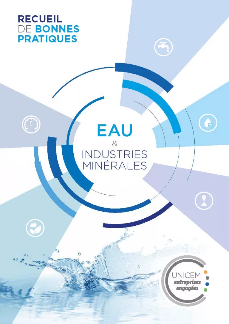 UNICEM entreprises engagées (UEE) publie un recueil de bonnes pratiques pour une gestion durable de l’eau