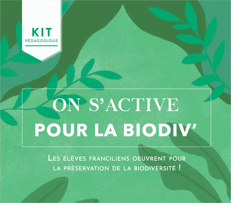 Scientifiquement validé, gratuit et testé par des élèves, le kit pédagogique « On s’active pour la biodiv’ ! »