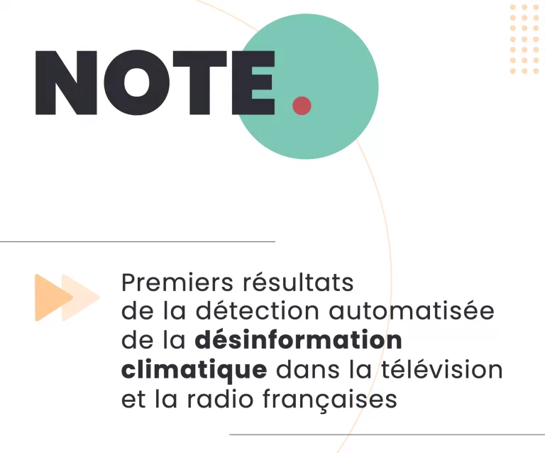 128 cas avérés de “désinformation climatique” par les principales chaînes de télévision et de radio françaises depuis le début de l’année 2025