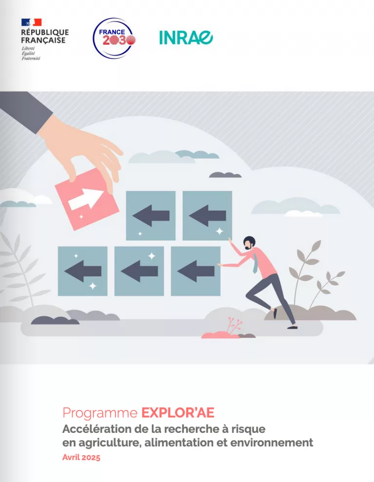 EXPLOR’AE des projets de recherche en rupture et à haut risque, en agriculture, alimentation et environnement