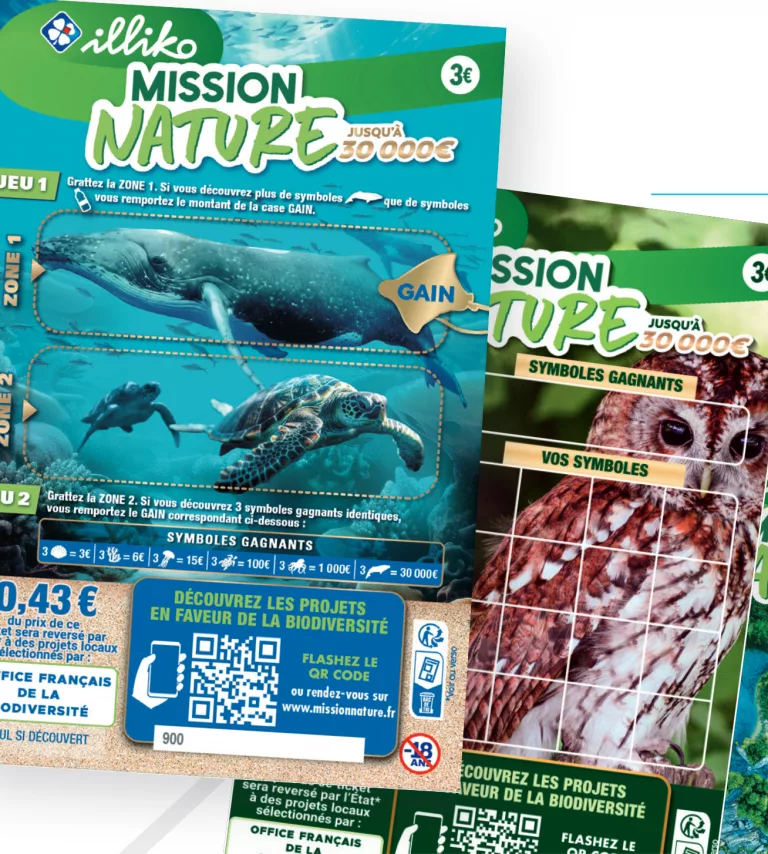 Mission Nature : un jeu de grattage en faveur de la biodiversité sur l’ensemble du territoire