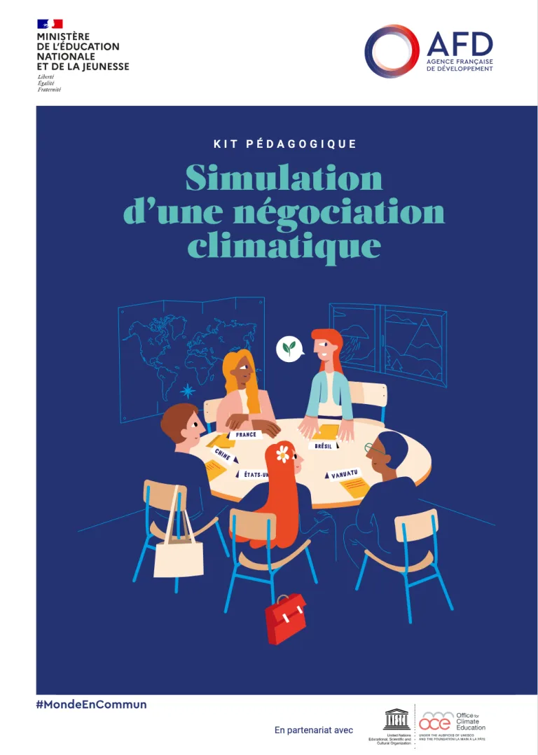 Un kit pédagogique pour plonger vos élèves dans la réalité des négociations climatiques internationales
