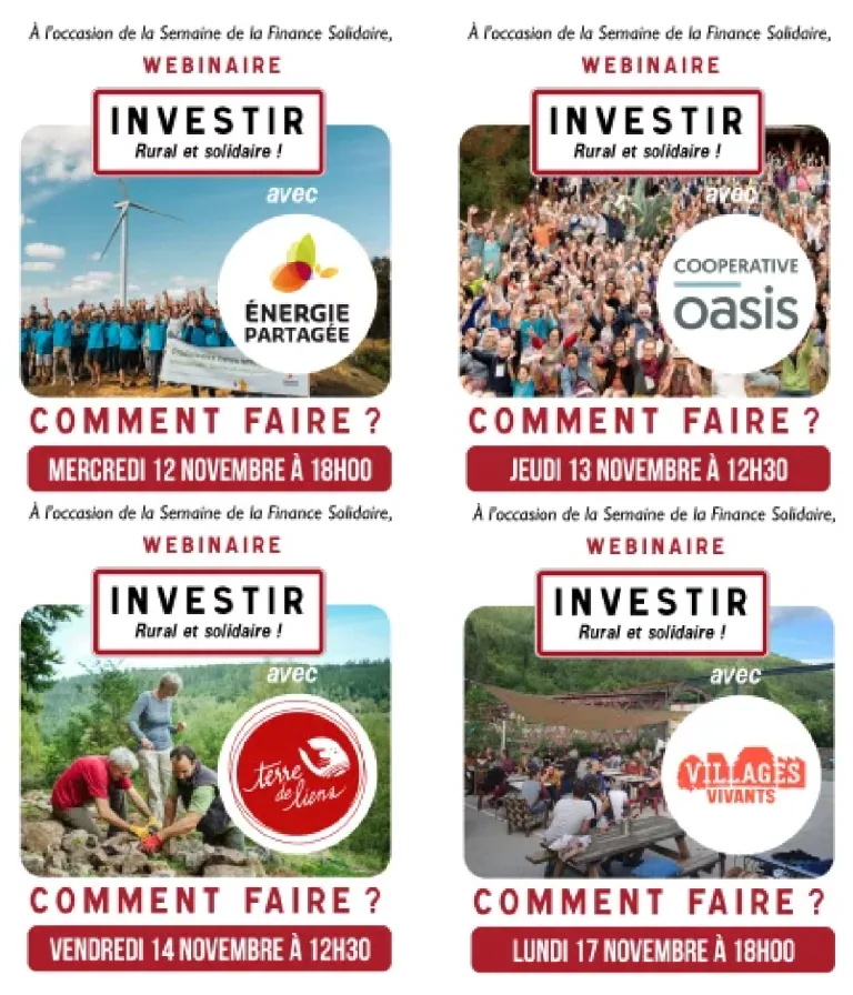 Comment l’épargne des citoyens peut-elle devenir un levier de transformation sociale, écologique et économique en milieu rural ?