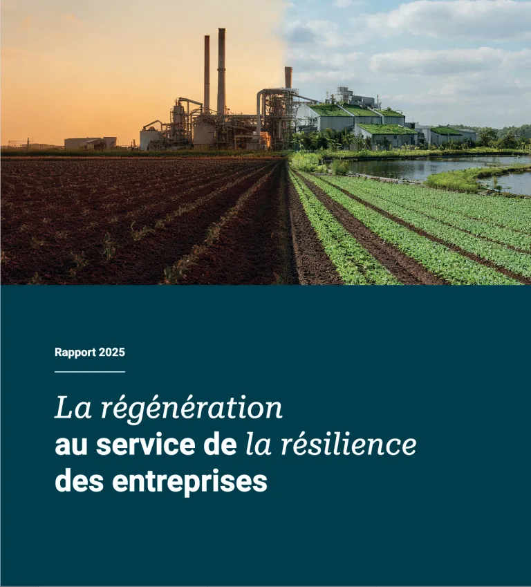 La régénération au service de la résilience des entreprises