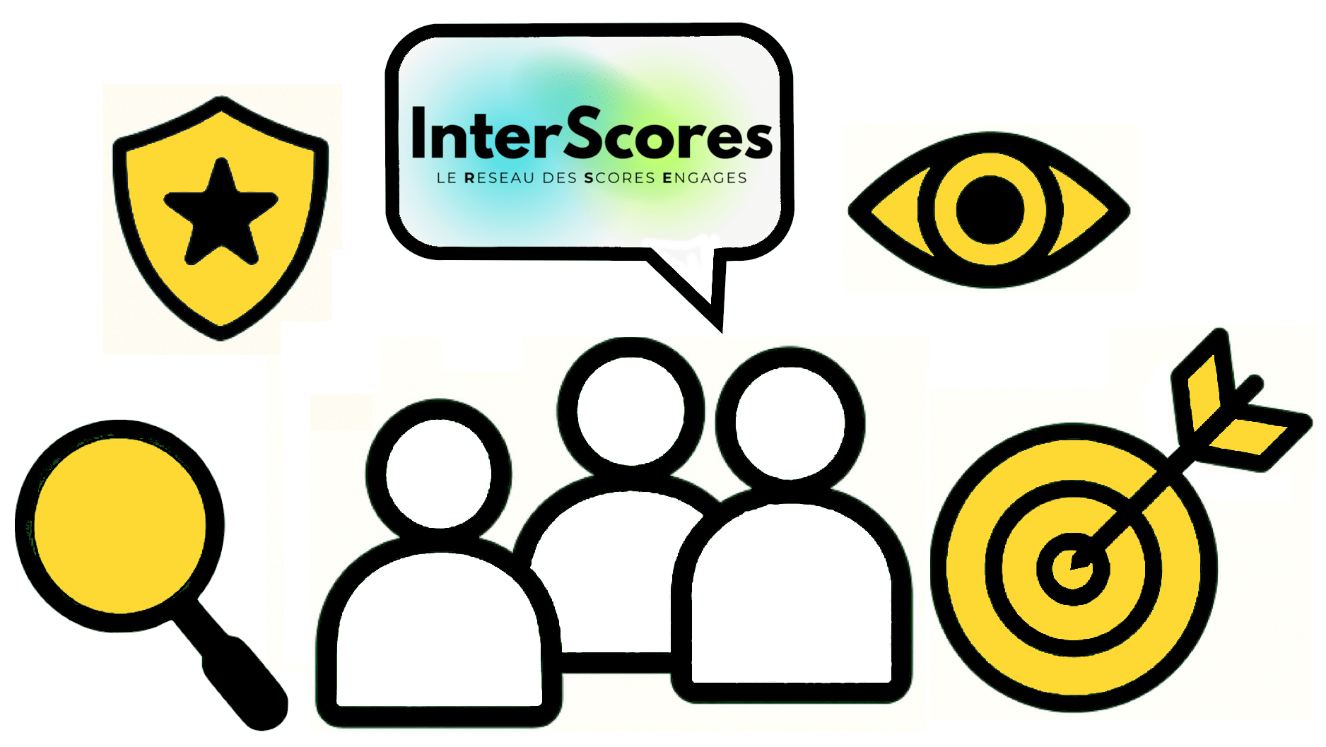 robustesse score interscore pictogramme reseau