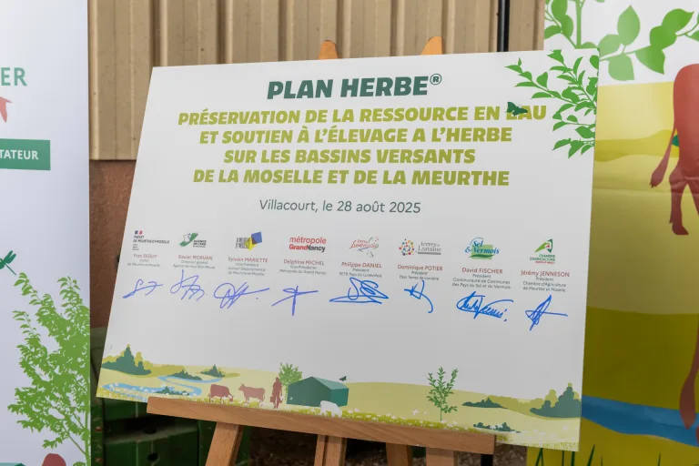 Les Plans Herbe® pour la préservation de l’eau, la transition agricole et le soutien aux filières herbivores