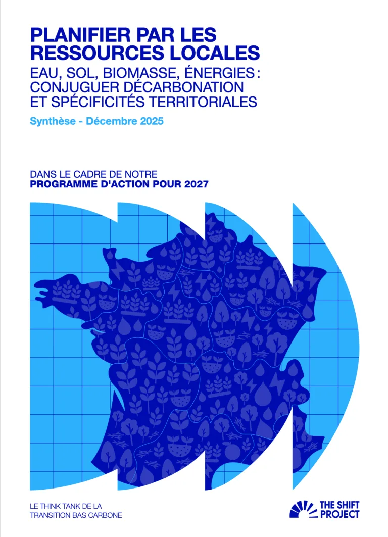Planifier la décarbonation par les ressources locales : eau, sol, biomasse et énergies