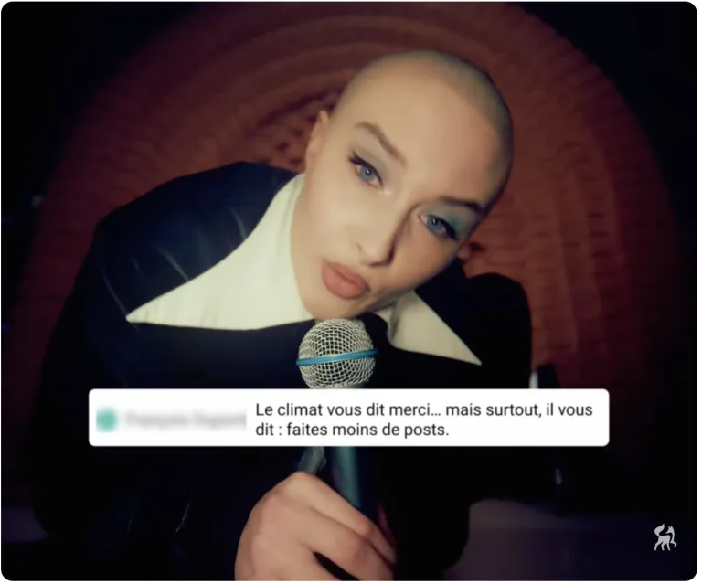 Le Clip Green-Got des pires phrases entendues sur le réchauffement climatique avec Mona Guba