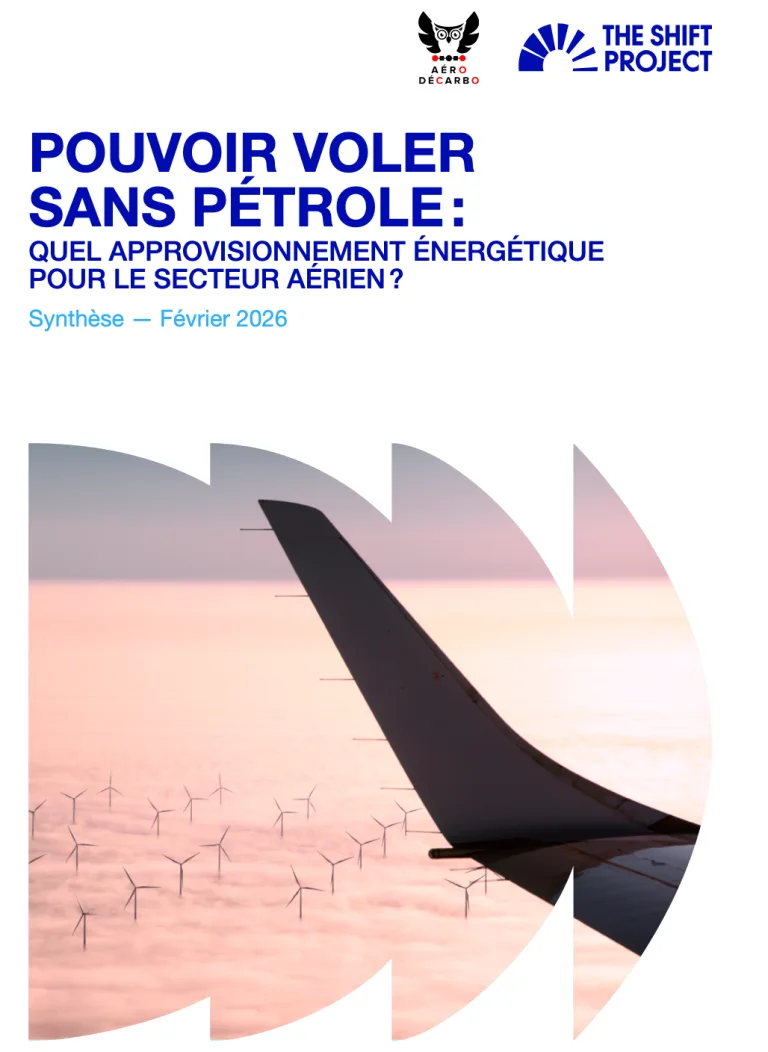 Pouvoir voler sans pétrole : quel approvisionnement énergétique pour le secteur aérien ?