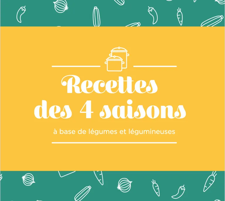 40 recettes des 4 saisons à base de légumes et légumineuses