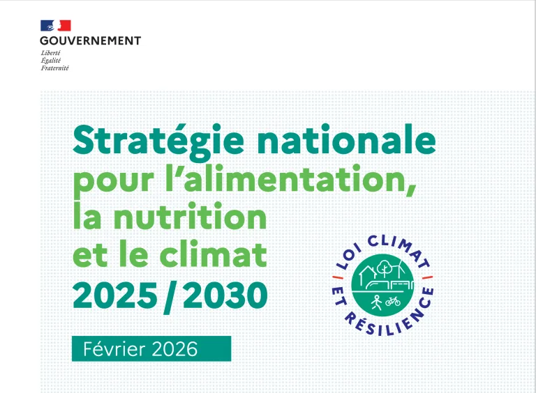 Stratégie nationale pour l’alimentation, la nutrition et le climat : pour une alimentation saine et durable pour tous à l&rsquo;horizon 2030