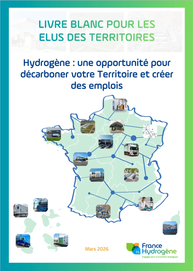 Hydrogène : un Livre Blanc pour aider les élus à décarboner leur territoire et créer des emplois