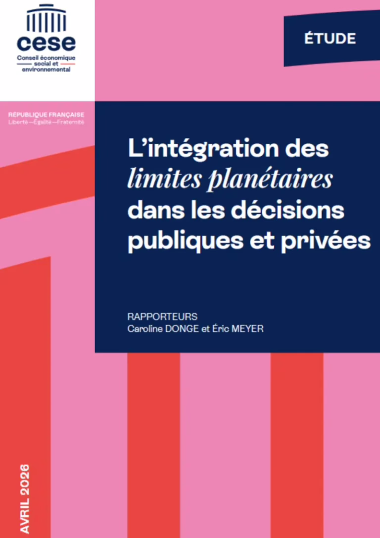 Comment intégrer les limites planétaires dans les décisions publiques et privées : de la théorie à l&rsquo;action