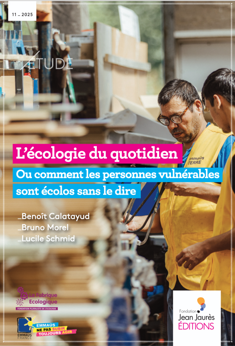 L’écologie du quotidien – Ou comment les personnes vulnérables sont écolos sans le dire